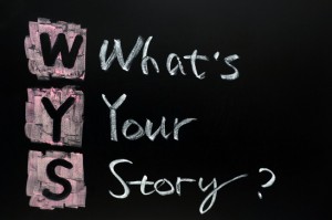 What's Your Story Graphic