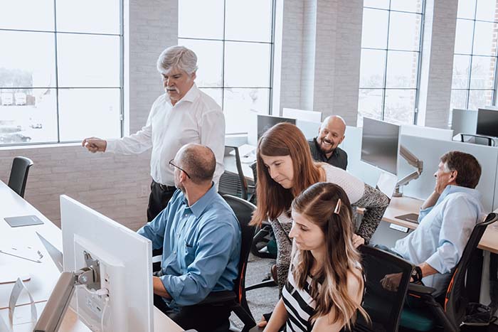 Platform Creator digital marketing team working Platform Creator digital marketing team at work