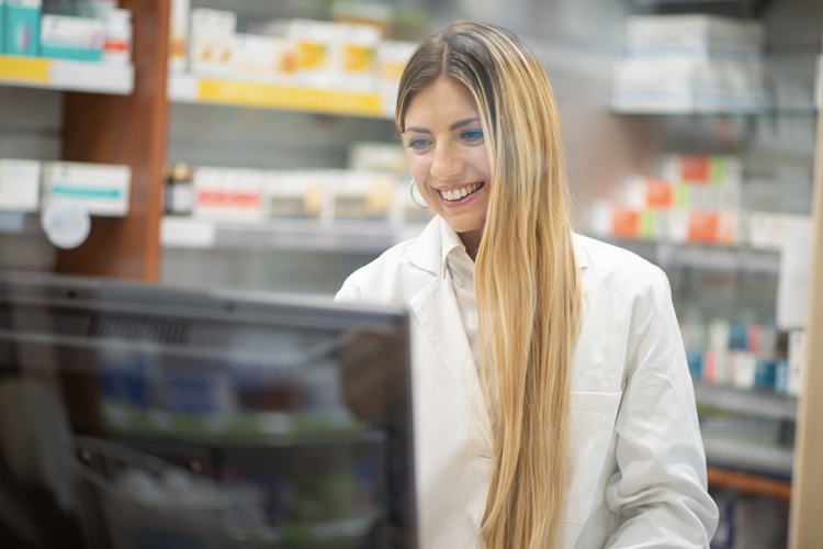 pharmacist responding to a cold email agency marketing campaign