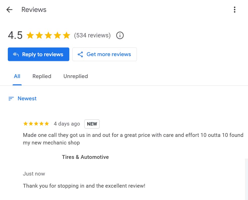 Google Business Profile reviews Google Business Profile reviews