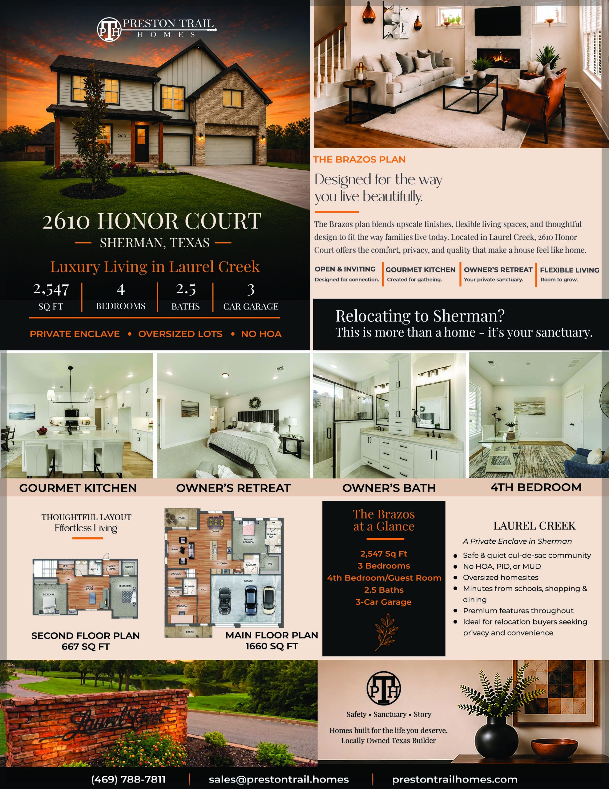 Preston Trail Homes Brochure